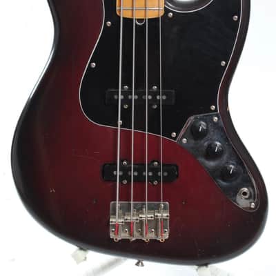 1975 Fender Jazz Bass violet burst image 2
