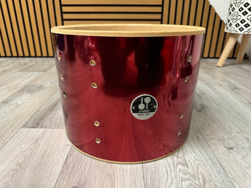 SONOR Force 1007 Tom Drum Shell 12”x9” Bare Wood Project #VC26 image 1