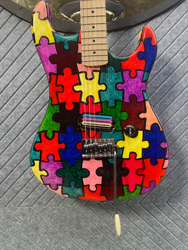 Kramer Baretta Special Custom Puzzle Austism Awareness SkunkWerx Foundation Fund image 1