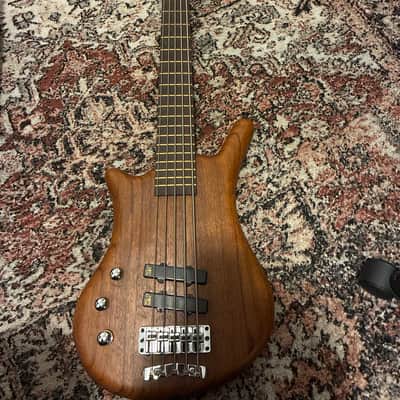 Warwick Thumb Bolt On 5 Lefty Germany Team Built 2023 - Natural Wood image 1