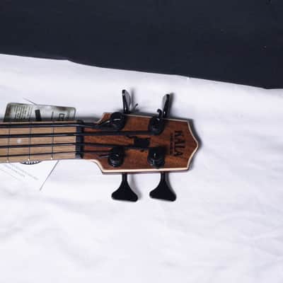 Kala BASS-EM-FS Exotic Mahogany UKULELE Bass new Uke w/ Gig Bag U-BASS image 4