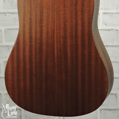 Martin D Jr-E Solid Acoustic Electric Mini Dreadnought Guitar with Case image 4