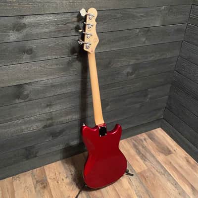 G&L Tribute Fallout Left Handed Red Electric Bass Guitar image 6