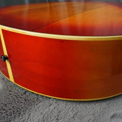 Morales M350 Jumbo Acoustic Japan Sunburst w/ Hard Case image 18