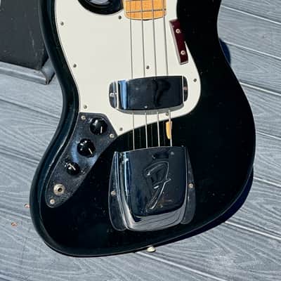 Fender Jazz Bass 1974 - rare & groovy "Left Handed" Jazz in Black w/Maple Neck ! image 3