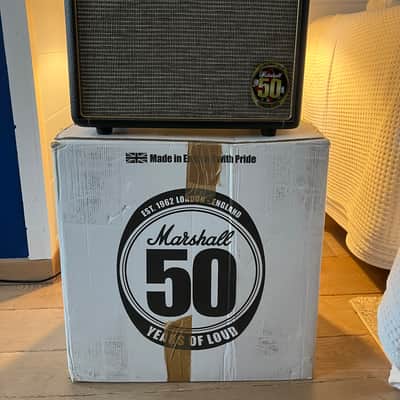 Marshall JTM1C 50th Anniversary 1960s 1-Watt 1x10" Guitar Combo 2012 - 2013 - Black image 7