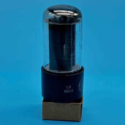1965 General Electric 5Y3GT Vintage GE Gray Plate Halo Getter Tube! T344 image 5