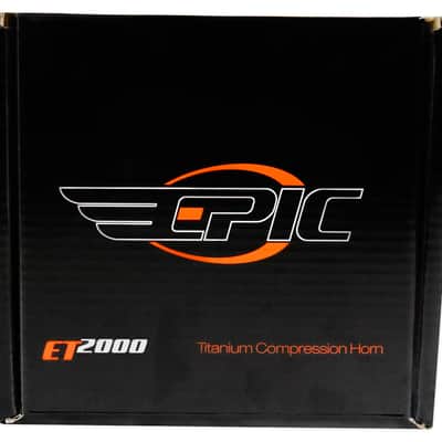 Epic Audio ET2000 2" Pro Compression Titanium Horn Bullet Tweeter with 180 Watts image 8