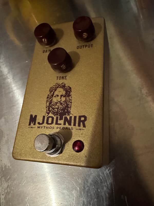 Mythos Pedals Mjolnir Overdrive Effect Pedal image 1