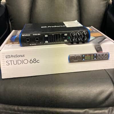 PreSonus Studio 68C 6x6 USB-C Audio / MIDI Interface 2019 - Present - Black image 1