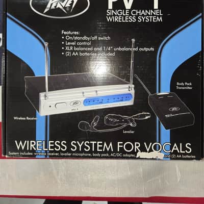 Peavey PV-1 U1 BL Wireless System image 1