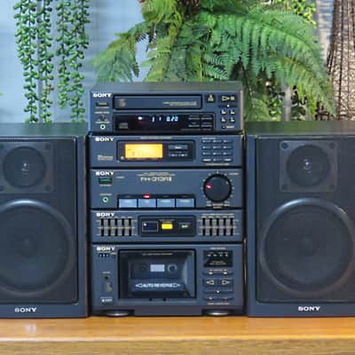 RARE Vintage Sony FH-313RII & CDP-S37 CD Player image 5