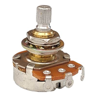 WD Guitar Potentiometer 500K Linear Taper 24 Tooth Split Shaft 3/8 in. image 2