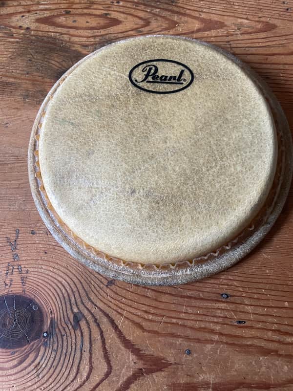 Pearl Pearl Primero FG Bongo Head 7” 2010’s - Raw hide image 1