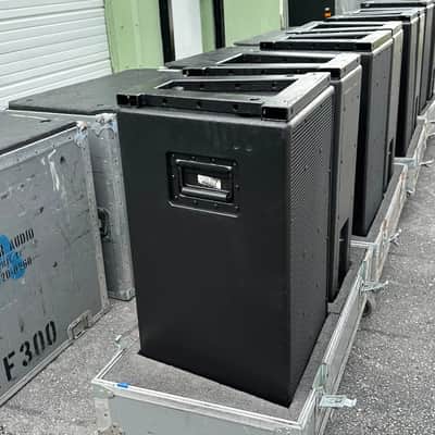(2) EAW KF300iX 3-Way 12" Professional PA Speakers W/ Road Case #129 (THS) image 16