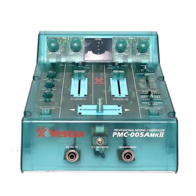 Vestax  PMC-005A Mk2 MkII with Power supply Very Rare Scratch Mixer Made in Japan Worldwide Shipment image 3