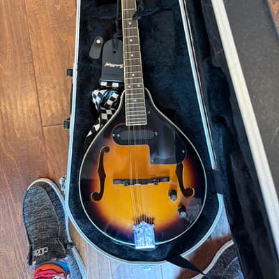 Fender FM52E Mandolin 2010s - Sunburst image 12