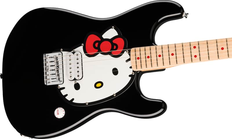 Fender Squier Hello Kitty Stratocaster 2025 - Black - MINT image 1