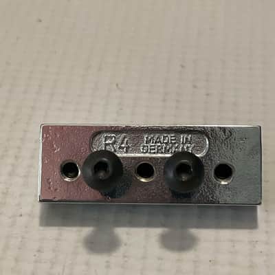 2000's Schaller Made in Germany Chrome Original Floyd Rose Tremolo Bridge & Arm Set, Brass Block image 8