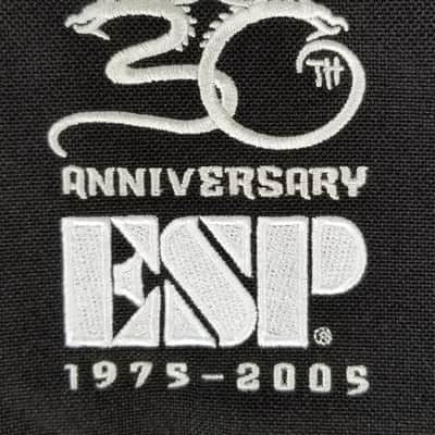 ESP Guitars 30th Anniversary Black Messenger Shoulder Laptop Book Gig Bag NEW image 3