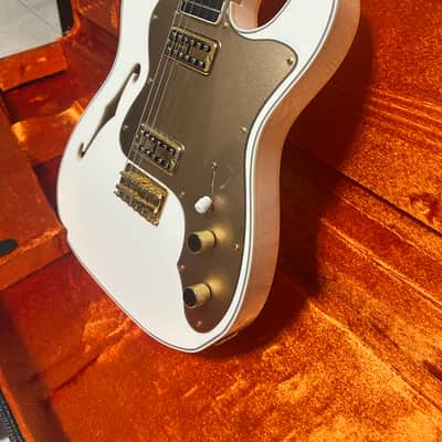 Fender Telecaster Thinline Super Deluxe 2012 - 2016 - Olympic White image 10
