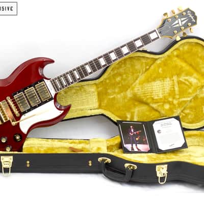 Epiphone Joe Bonamassa Signature '63 SG Custom Dark Wine Red image 1