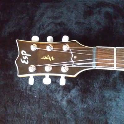 ESP Viper 1995 Custom Shop Transparent Wine Red NOT LTD! image 5