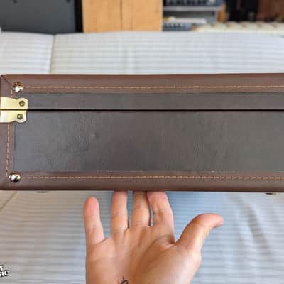 Crossrock Mandolin Case, Rectangle, Brown, A-Style - Used image 2