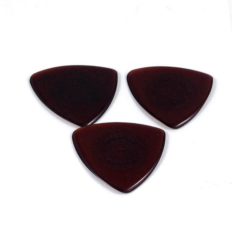 Dunlop 512P14 Primetone Tri Grip 1.4mm Triangle Guitar Picks (3-Pack) image 1