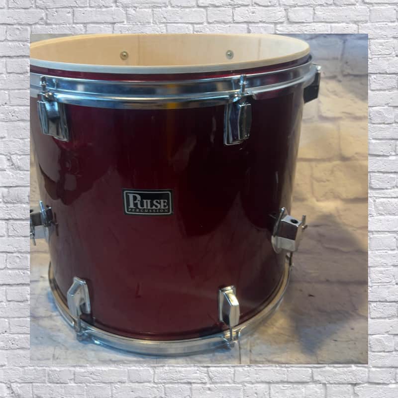 Pulse percussion Wine Red 16x15 Floor Tom image 1