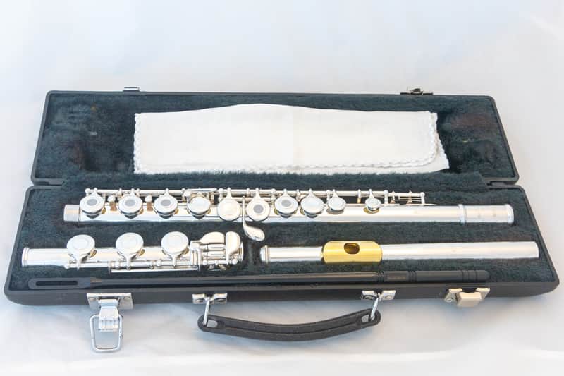 Yamaha YFL-361H Intermediate Flute *Silver Headjoint *Low-B *Cleaned & Serviced image 1