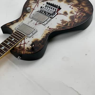 ESP RZK-II Burnt Richard Z Distressed Electric Guitar + Hard Case Made in Japan EMG - In Stock image 6