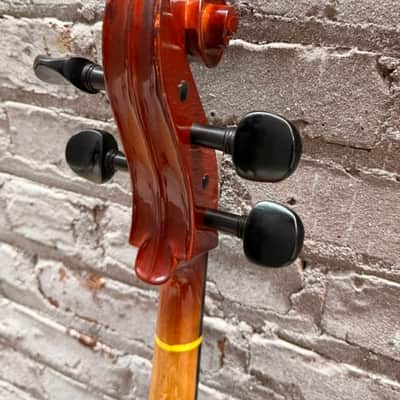 Artisan Strings Model 60 2007 S#5423 3/4 Cello Repairable Hairline Crack image 13