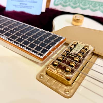 ✨MINT✨ 2013 Gretsch G6136T White Falcon MIJ~ Japan~ Bigsby~ Case & Docs~ Gold! image 7