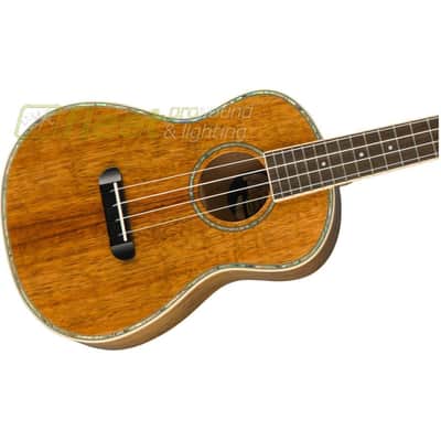 Fender Montecito Tenor Ukulele, Walnut Fingerboard - Natural (0971650121) image 3