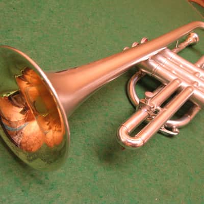 H.N. White American Standard Silver Cornet 1932 - Excellent! - Case and H.N. White 3 Mouthpiece image 11