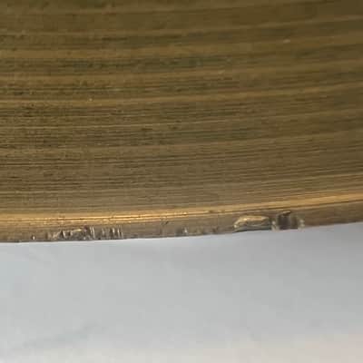 Zildjian 13" A. Zildjian '60s Stamp Hi-Hat Cymbals (Pair) 1960s - 760g and 1174g image 18