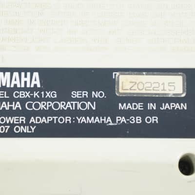 YAMAHA CBX-K1XG 37 MINI MIDI SOUND KEYBOARD Sound Module Build-in Speaker image 8
