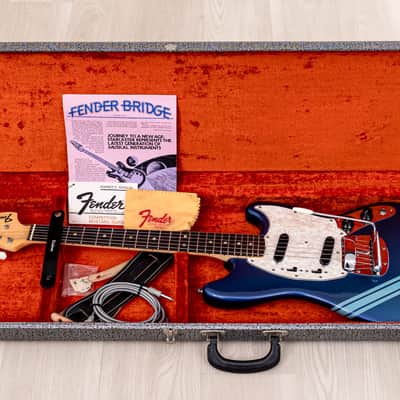 1972 Fender Competition Mustang Competition Burgundy, Collector-Grade w/ Hangtags, Case image 24