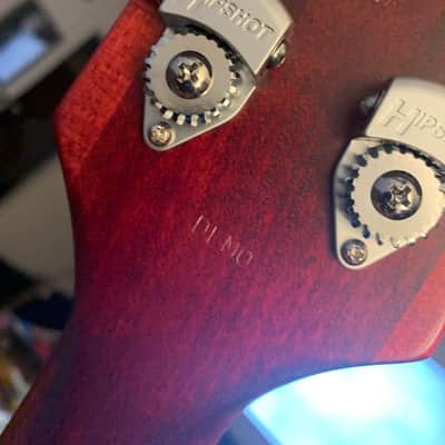 Gibson Les Paul junior tribute DC Bass lefty left handed 2021 Worn Cherry image 23