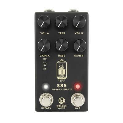 Walrus Audio 385 MKII Dynamic Overdrive Effects Pedal (black) image 1