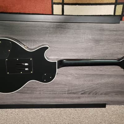 Burny Les Paul Cstom with Floyd Rose 2000's - Black image 6