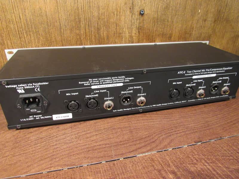 Toft Audio Designs ATC-2 Two-Channel Mic Pre / Compressor / | Reverb