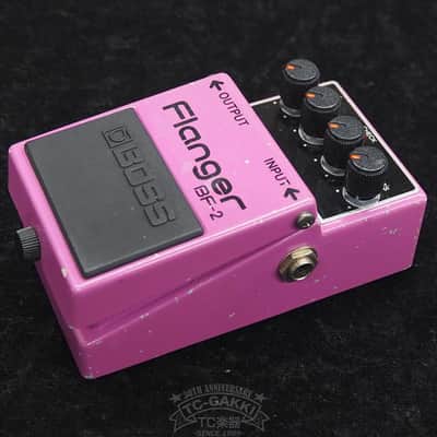 Boss BF-2 Flanger 1984-1990 (Green Label) Made In Japan | Reverb