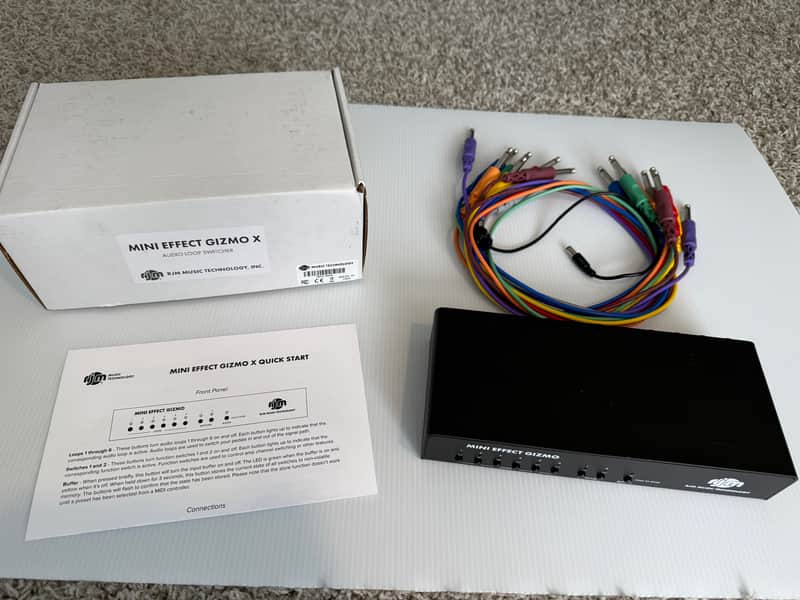 RJM Mini Effect Gizmo X Audio Loop Switcher image 1
