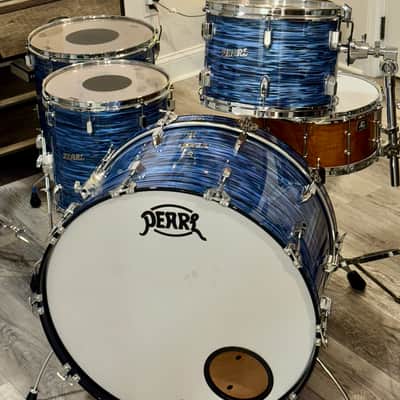 Pearl President Deluxe Series 26/16/14/13 - Blue Ripple image 6