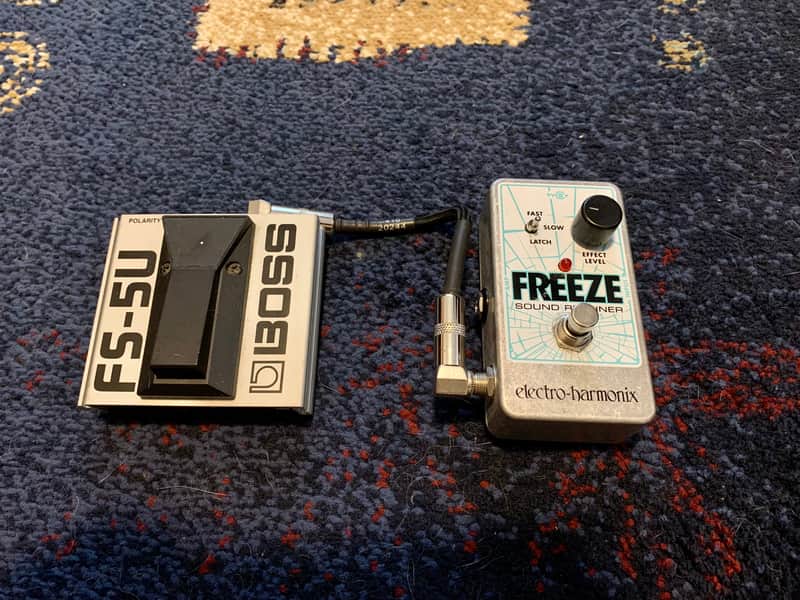 EHX Freeze w/REMOTE MOD, Original Box, infinite hold, pedal tone, piano-like sustain, sample hold, Nano, Electro-Harmonix, gamechanger plus image 1
