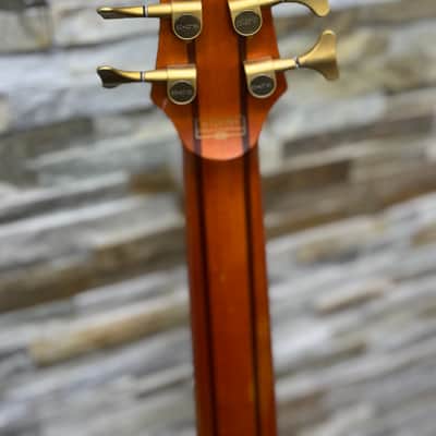 Schecter Stiletto Studio-6 Active 6-String Bass – Honey Satin – Upgraded with Kahler Professional Bridge image 5