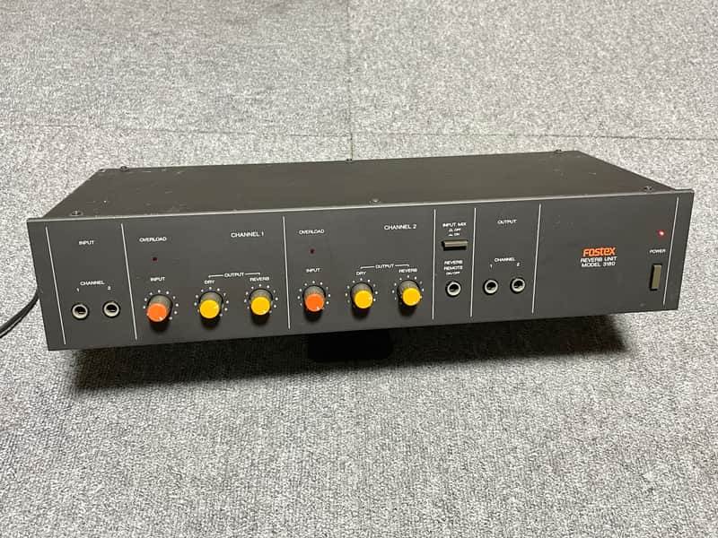 Fostex model 3180 Spring reverb unit MIJ | Reverb