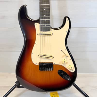 Uknown S-Style Partscaster Electric Guitar w/ DiMarzio Pickups & Hard Case image 2